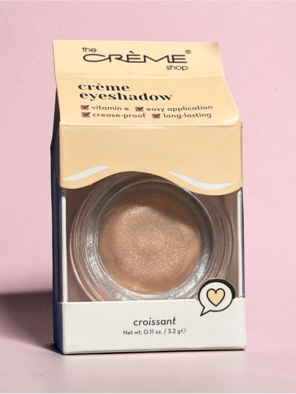 The Crème Shop Creme Eyeshadow in Croissant